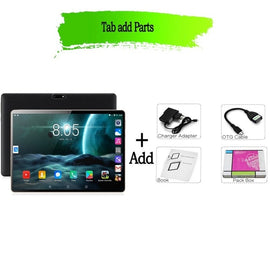 New Original 10 inch Tablet Pc Octa Core 3G Phone Call Google Market GPS WiFi FM Bluetooth 10.1 Tablets 4G+64G Android 7.0 tab