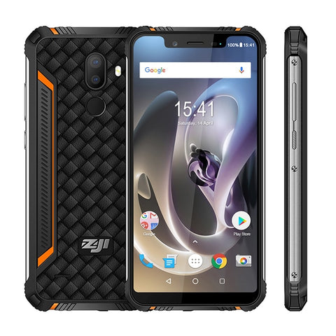 HOMTOM ZOJI Z33 SmartPhone IP68 Waterproof MT6739 1.5GHZ 3GB 32GB 4600mAh 5.85" Dual sim Android 8.1 OTA OTG Face ID Cellphones