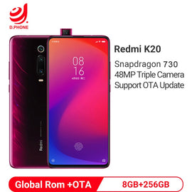 Global Rom Xiaomi Redmi K20 8GB 256GB Snapdragon 730 Octa Core 4000mAh Pop-up Front Camera 48MP Camera AMOLED 6.39" Smartphone