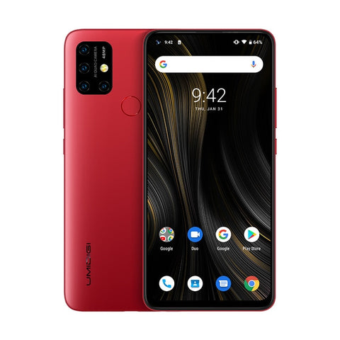 UMIDIGI Power 3 Android 10 48MP Quad AI Camera 6150mAh 6.53" FHD+ 4GB 64GB Helio P60 Global Version Smartphone NFC Pre-sale