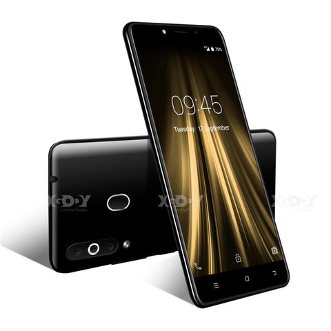 XGODY K20 Pro 4G Smartphone Dual SIM 5.5" 18:9 Full Screen Mobile Phone 2GB 16GB MT6737 Quad Core Android 6.0 Fingerprint Unlock