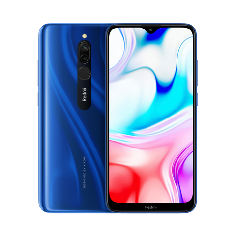 Xiaomi Redmi 8 Smartphone (4GB RAM 64GB ROM, phone mobile, free, new, cheap, battery 5000 mAh) [Global Version]