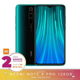 -Garantía Oficial Española- Xiaomi Redmi Note 8 Pro 6GB 128GB Smartphone 64MP Quad cámaras MTK Helio G90T Octa Core 4500 mAh