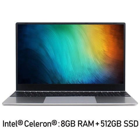 Intel Core i7 Notebook Computer 15.6 inch 8GB RAM 256GB/512GB/1TB SSD J3160 Quad Core Laptops With FHD Display Ultrabook