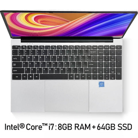 AMOUDO 15.6 Inch 1920*1080 Laptop Win10 System Intel Celeron Ultrabook 8GB RAM up to 1TB SSD I7 CPU Gaming Laptop Computer