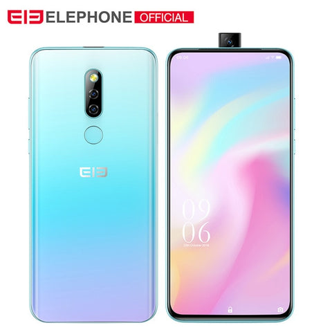 Elephone PX 6.53" FHD+Full Screen Pop-Up 16MP+2MP Camera 3300mAh Mobile Phone Android 9.0 MT6763 Octa Core 4GB+64GB Smartphone