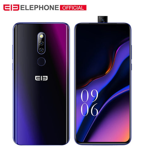 Elephone PX 6.53" FHD+Full Screen Pop-Up 16MP+2MP Camera 3300mAh Mobile Phone Android 9.0 MT6763 Octa Core 4GB+64GB Smartphone