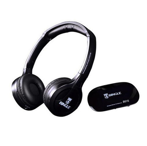 Original Bingle B616 Multifunction stereo Wireless Headset Headphones with Microphone FM Radio for MP3 PC TV Audio Phones